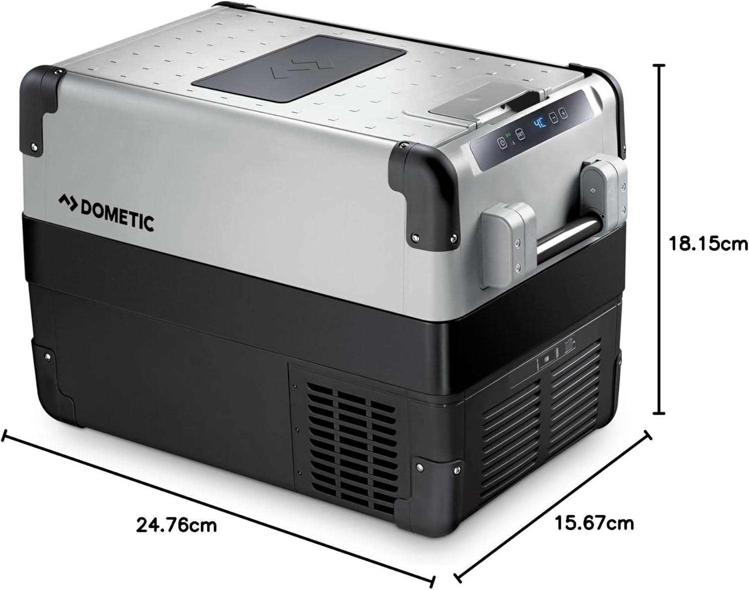 DOMETIC CFX 40 Kompressor-Kühlbox, 38 Liter, 12/24 V und 230 V für Auto, LKW, Boot, Wohnmobil und Steckdose, mit USB Anschluss