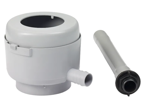 4rain Regentonne »SLIM«, 650 Liter Volumen, inklusive Auslaufhahn und Windsicherung