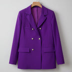 Damen Zweiteiler Set Vorderansicht mit Blazer und Slim Hose