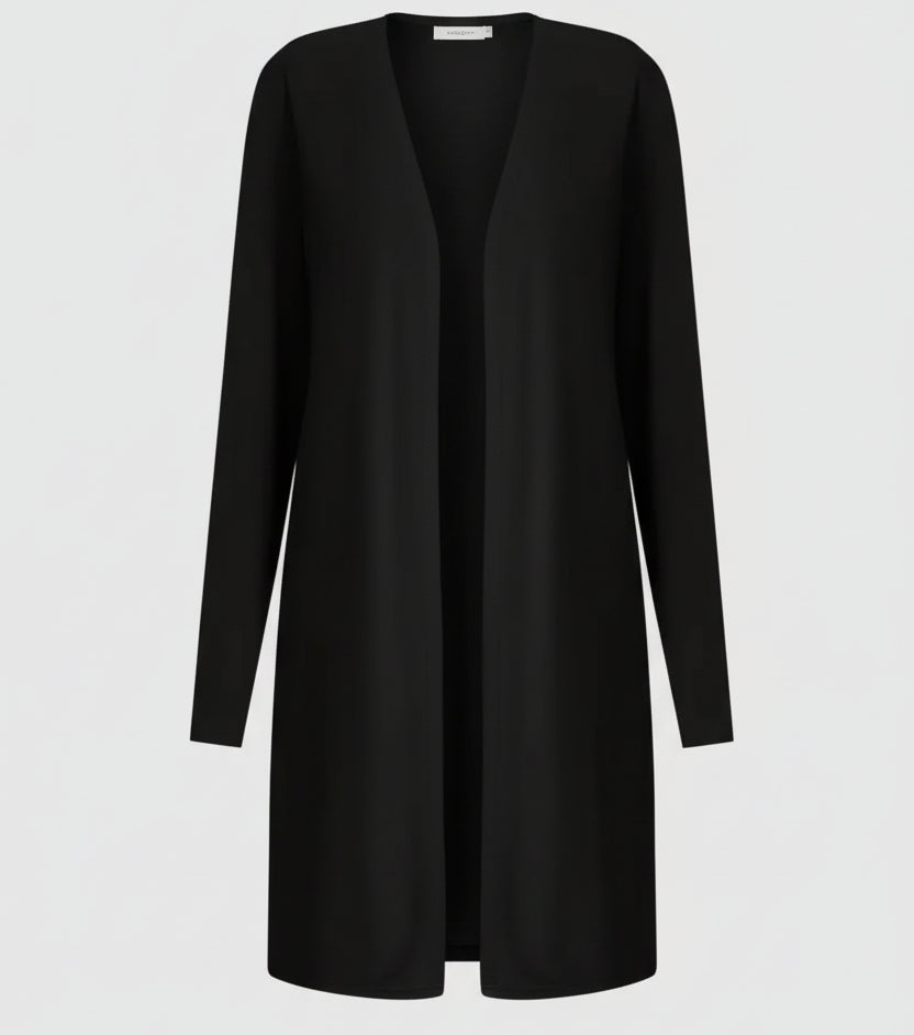 Damen elegantes Zweiteiler Set Vorderansicht mit Rundhals Oberteil